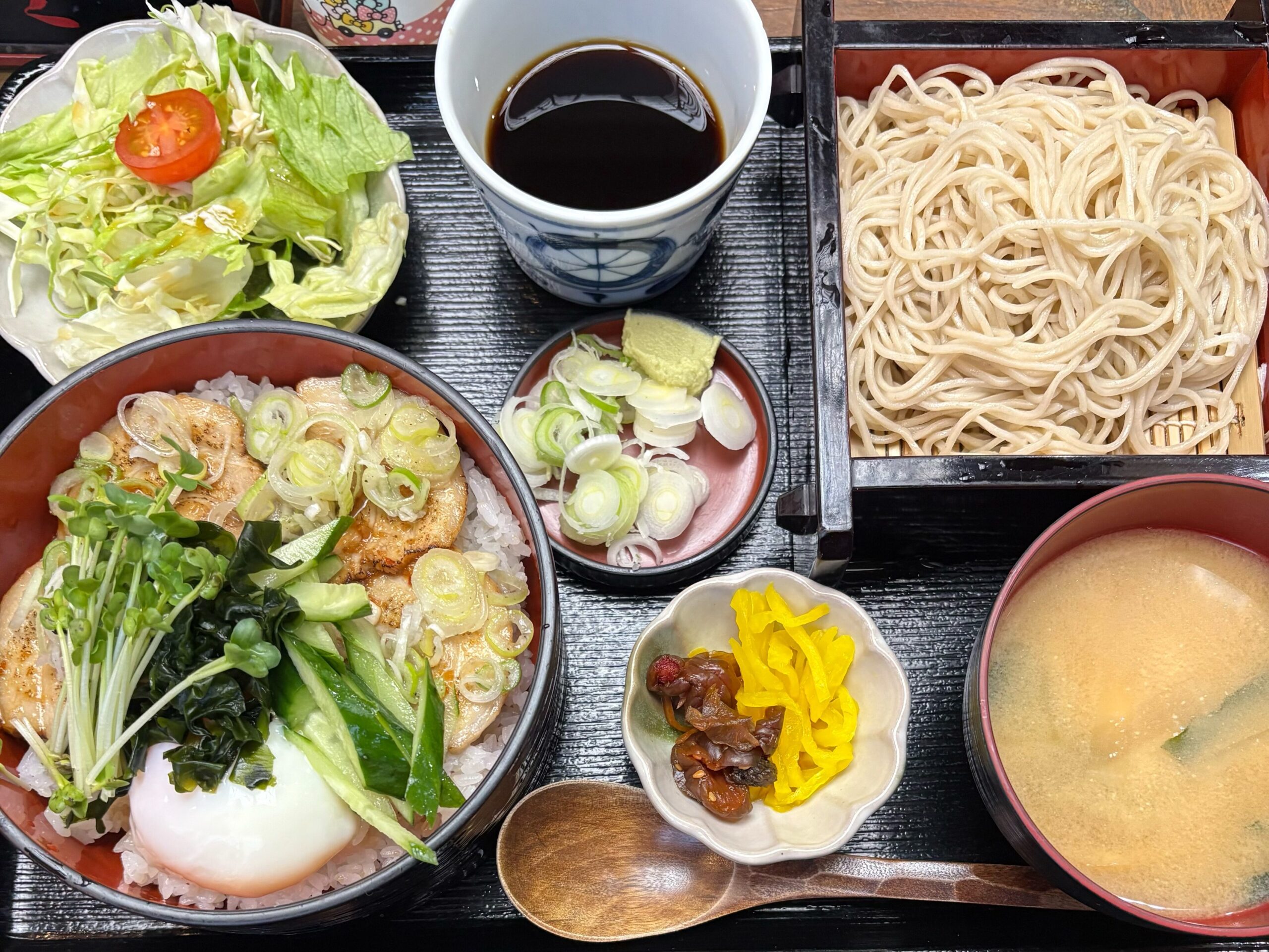 山茂登 炙りチャーシュー丼セット